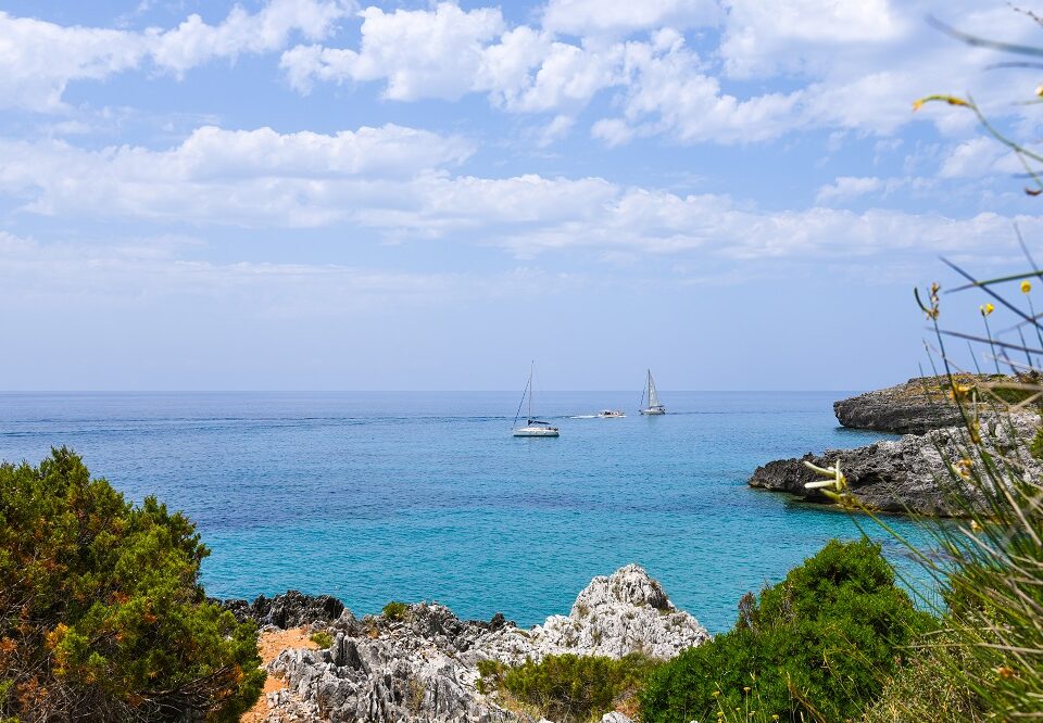 cilento in barca a vela